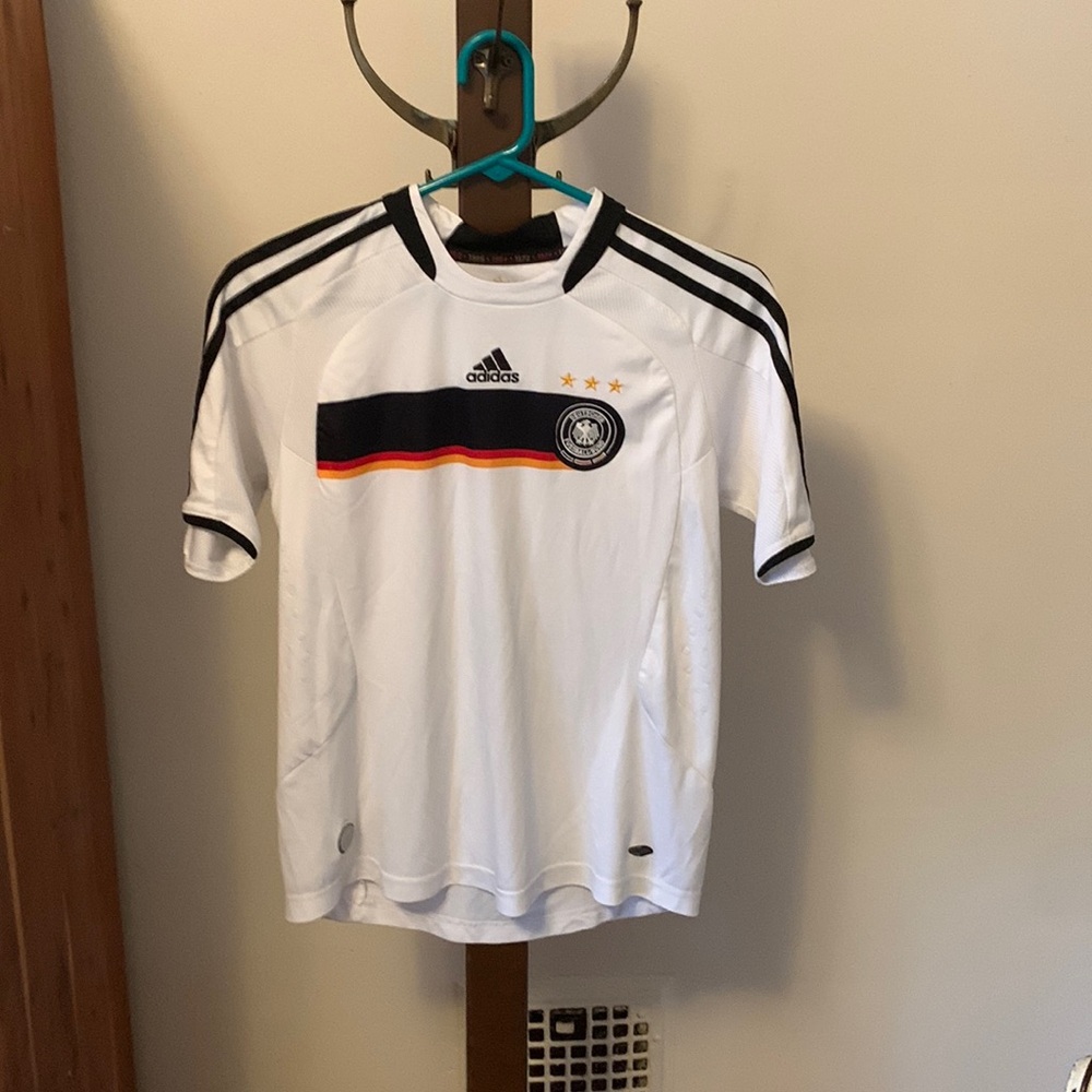 Adidas Germany national team soccer jersey. Youth size approx 11-12 yeas old